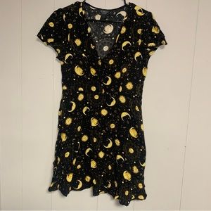 Hot Topic Sun & Moon Dress Size M
